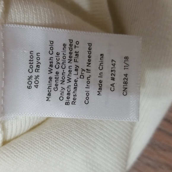 (LP) Talbots Petites Knit Colorblock Modern Contemporary Dorm Ready Modest - Picture 9 of 9